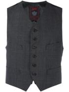 Jean Paul Gaultier Vintage Checked Waistcoat - Black