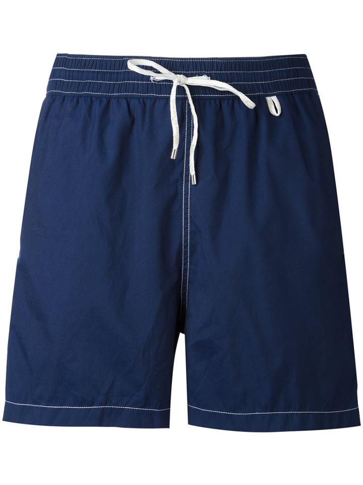 Loro Piana - Swimming Shorts - Men - Polyester - S, Blue, Polyester