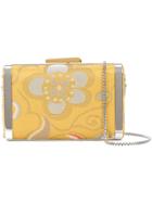 Hayward Slim Box Clutch - Yellow & Orange