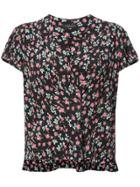 Rag & Bone Shields Short Sleeve Top - Black