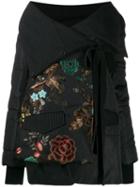 Antonio Marras Off-shoulder Wrap Jacket - Black