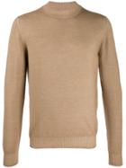 La Fileria For D'aniello Ribbed Knit Detail Sweater - Neutrals