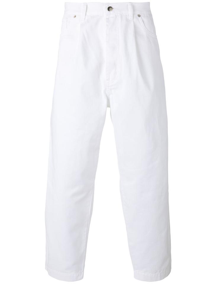 Société Anonyme 'summer Jap Boy' Trousers, Size: Small, White, Cotton