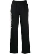 Givenchy High Waisted Logo Trousers - Black