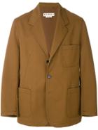 Marni Patch Pocket Blazer - Brown
