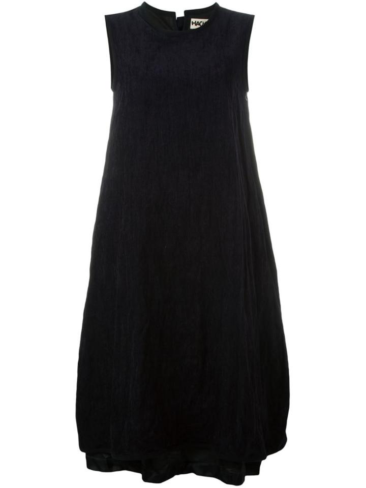 Hache Flared Sleeveless Dress