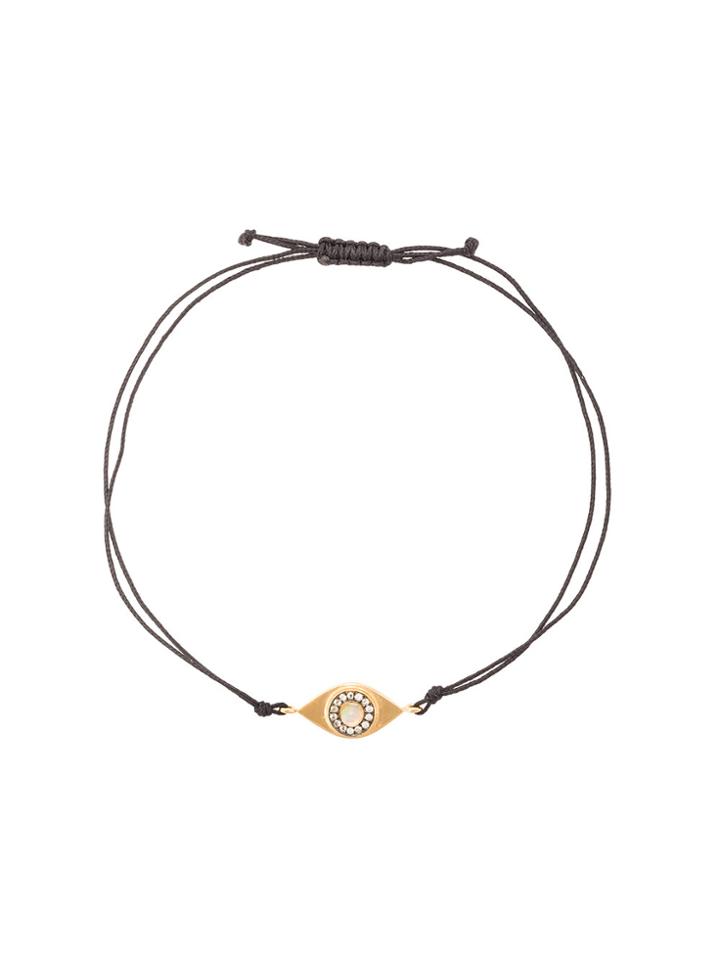 Ileana Makri Evil Eye Bracelet - Metallic