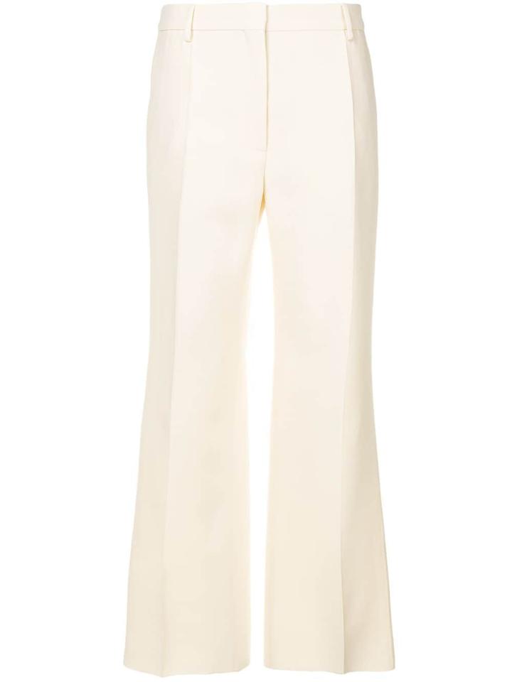 Valentino Flared Tailored Trousers - White