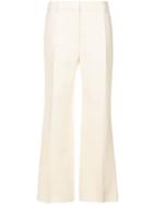 Valentino Flared Tailored Trousers - White