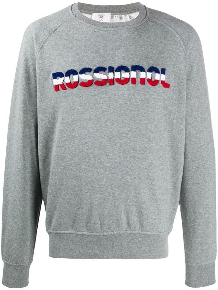Rossignol Logo Print Jumper - Grey