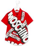 Moschino Kids Logo Print Shirt, Boy's, Size: 6 Yrs, Red