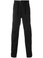 Stone Island Shadow Project Slim-fit Cargo Trousers - Black