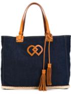 Dsquared2 Logo Denim Tote
