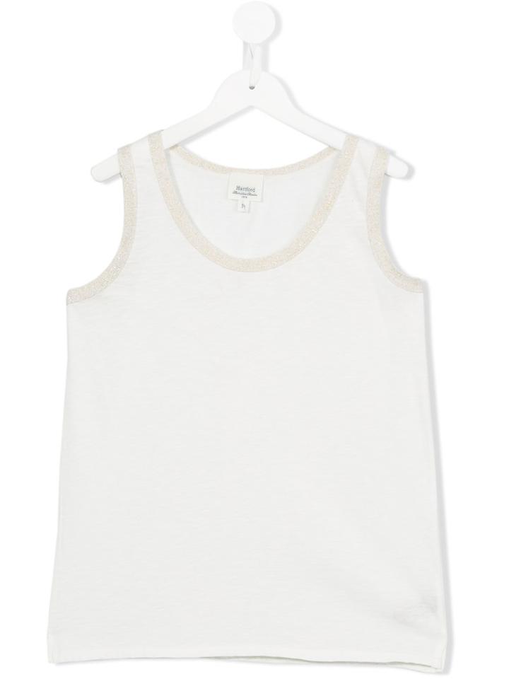 Hartford Kids Classic Tank Top, Girl's, Size: 14 Yrs, White
