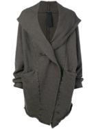 Rundholz Black Label Long Asymmetric Cardigan - Green