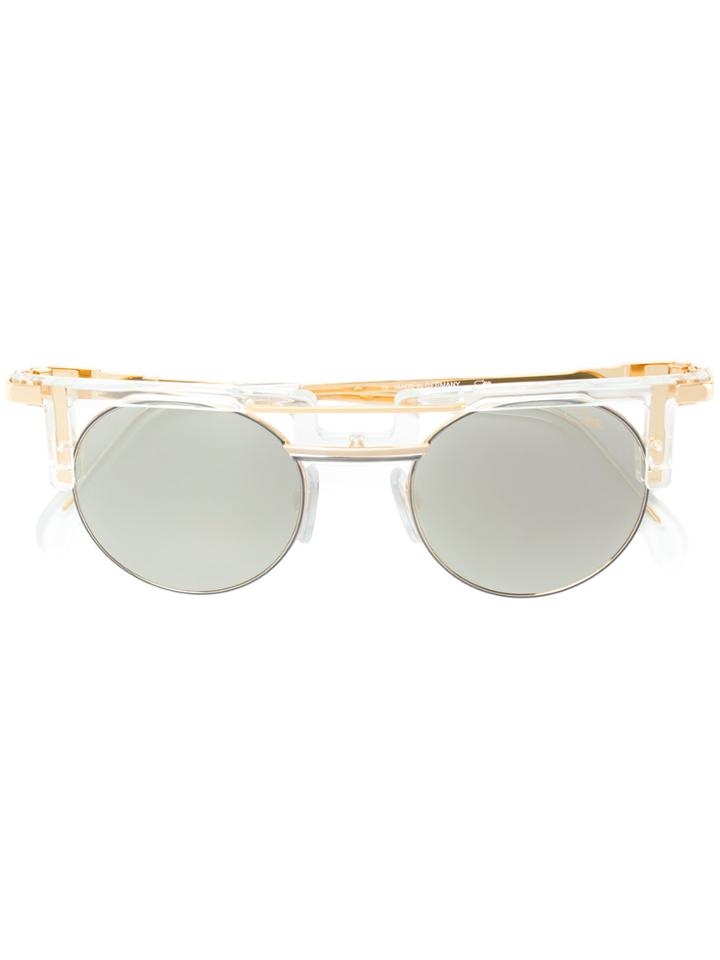 Cazal Round-frame Sunglasses - Metallic