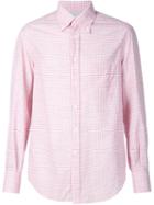 Brunello Cucinelli Button Down Collar Shirt, Men's, Size: S, Red, Cotton