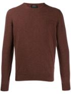 Dell'oglio Long Sleeved Sweater - Brown