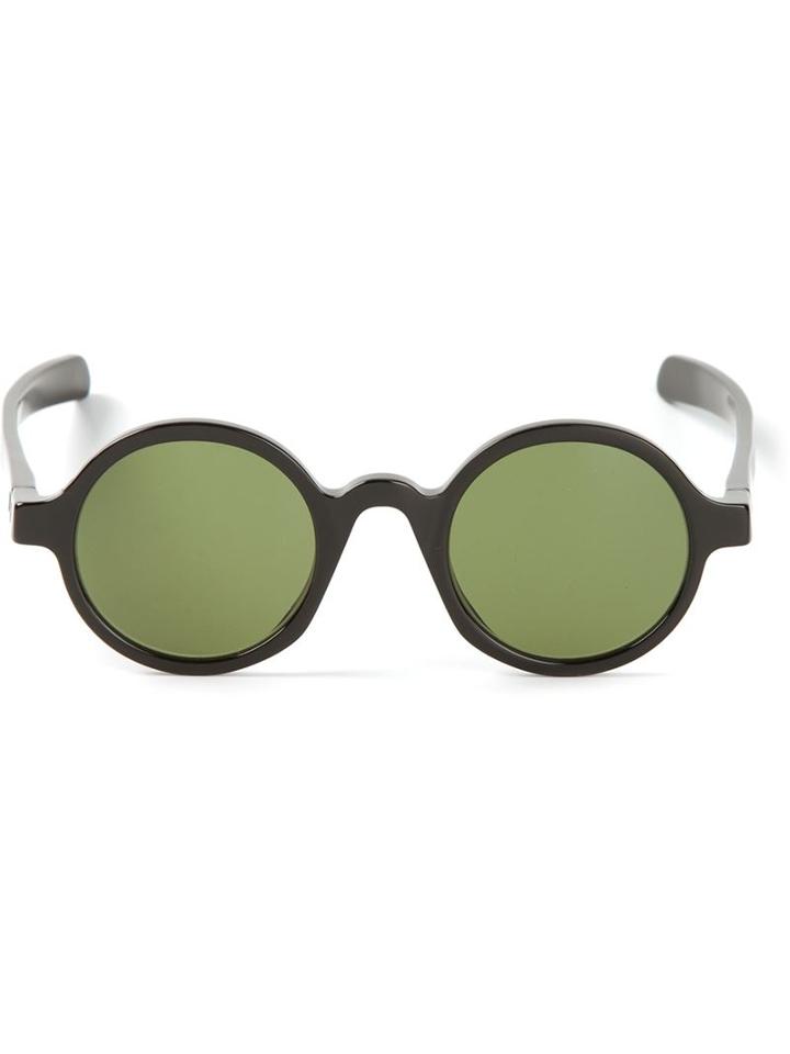 Mykita Emil Sunglasses, Adult Unisex, Black, Plastic
