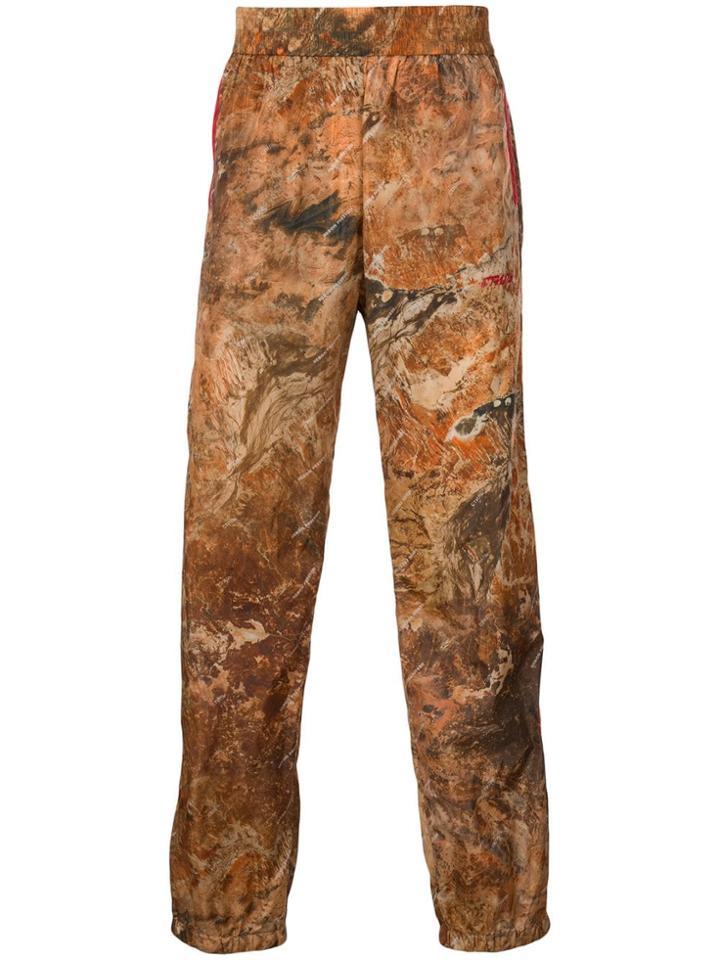 Heron Preston Loose Fit Camouflage Print Trousers - Multicolour