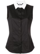 Moschino Sleeveless Shirt - Black