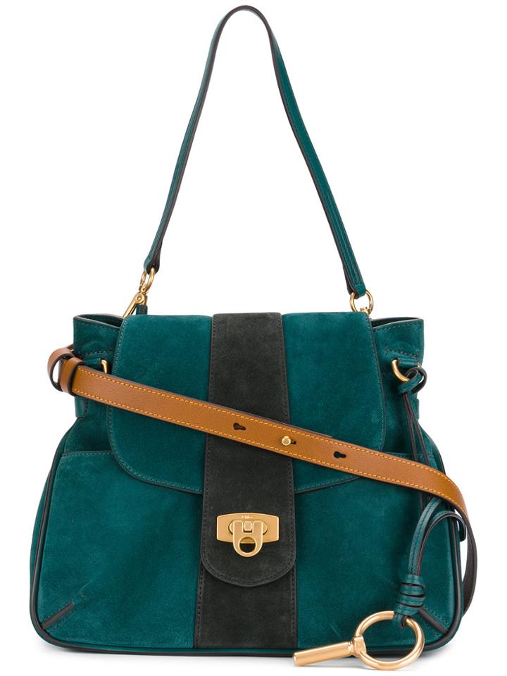 Chloé Lexa Cross-body Bag - Green