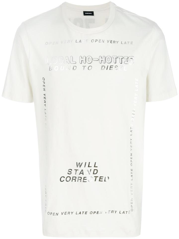 Diesel T-just-su T-shirt - White