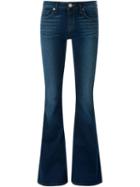 Hudson Flared Jeans, Women's, Size: 25, Blue, Cotton/polyester/spandex/elastane