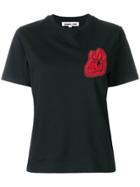 Mcq Alexander Mcqueen Bunny Embroidered T-shirt - Black