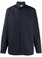 Jil Sander Long-sleeved Buttoned Shirt - Blue