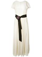 Lanvin Lace Evening Dress, Women's, Size: 38, Red, Cotton/polyamide/viscose/viscose