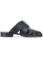 Hender Scheme Closed Toe Sandals - Black