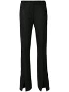 Ann Demeulemeester Front Slit Trousers - Black