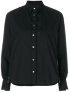 Sacai Zip Vented Shirt - Black