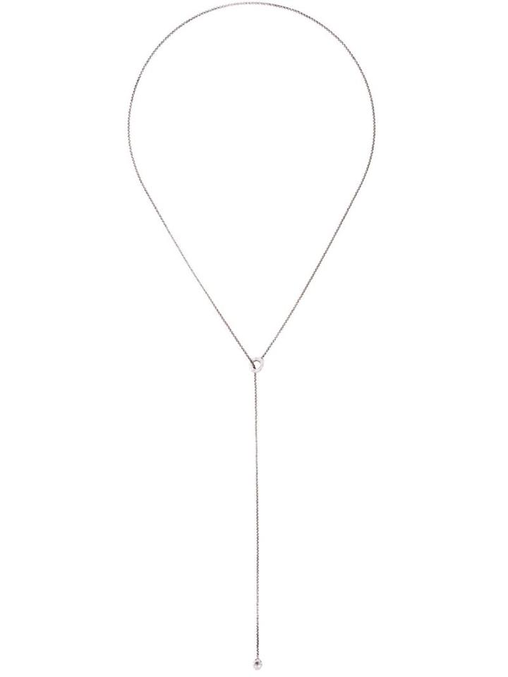 Rosa Maria Tornado Necklace, Women's, Metallic, Silver