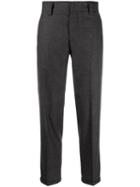 Pt01 Gio Straight-leg Trousers - Grey