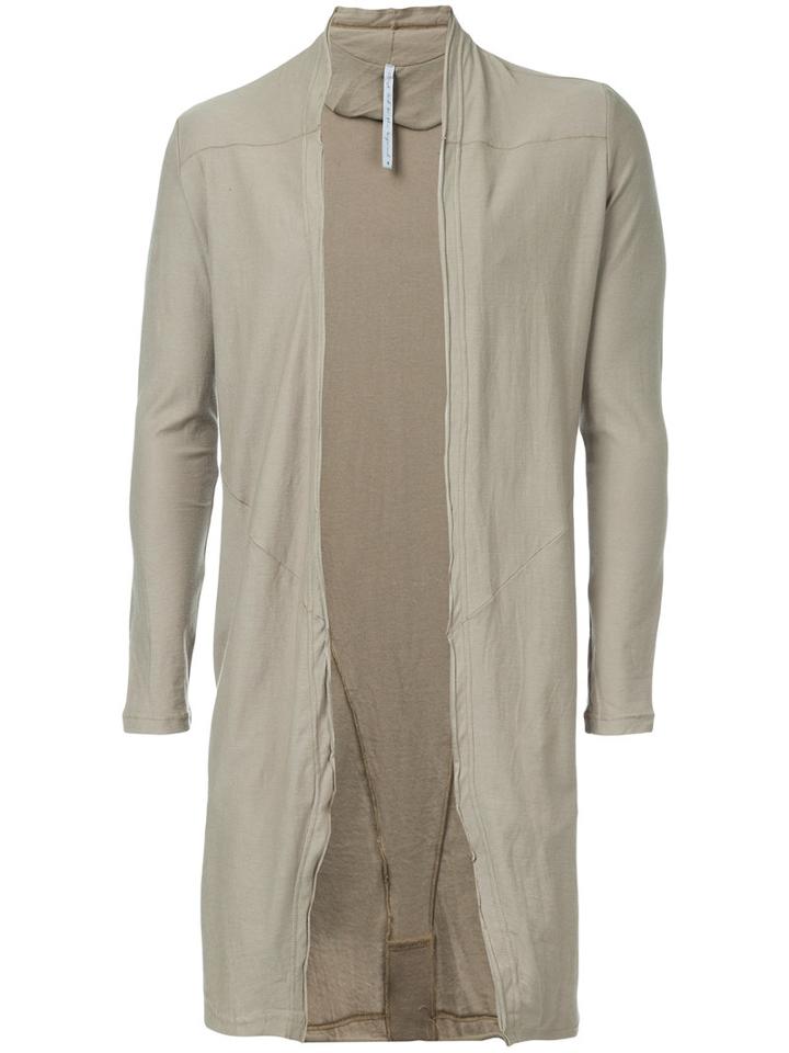 First Aid To The Injured - Ciliary Cardigan - Unisex - Cotton - 1, Nude/neutrals, Cotton