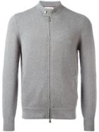 Brunello Cucinelli Zipped Jacket - Grey