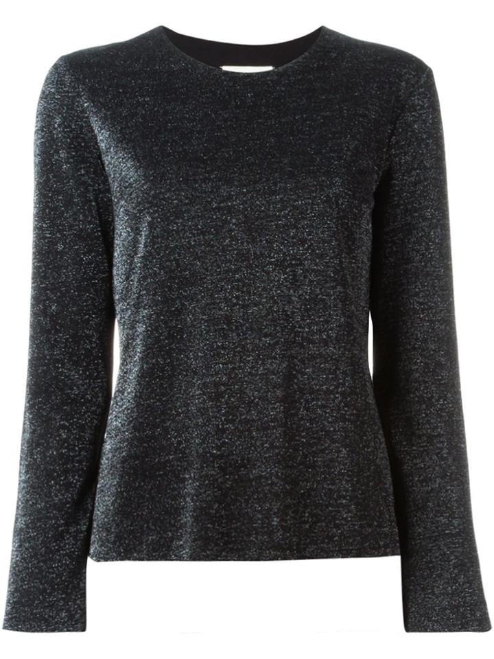Maison Martin Margiela Vintage 'white Label' Lurex Top - Black