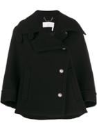 Chloé Cape Style Short Jacket - Black