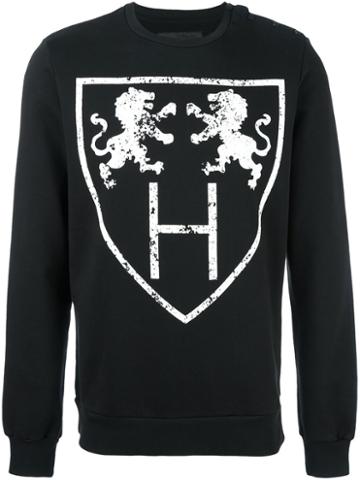 Hydrogen Lions Print Sweatshirt
