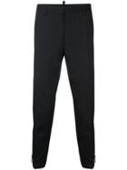 Dsquared2 Zipped Cuff Trousers - Black