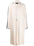 Haider Ackermann Long Robe Coat - White