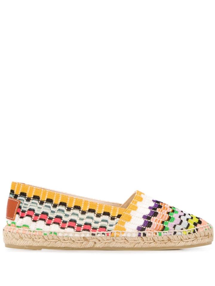 Castañer Castañer X Missoni Kenda Espadrilles - Yellow