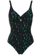 Lygia & Nanny Printed Adriana Swimsuit - Black