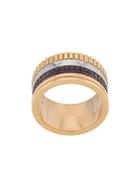 Boucheron 18kt Yellow, Rose And White Gold Quatre Classic Large Ring