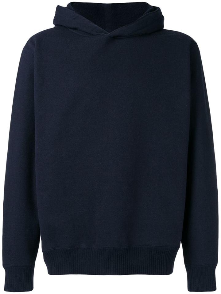 Nanamica Photo Print Hoodie - Blue