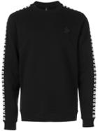 Versus - Logo Print Sweatshirt - Men - Cotton/polyamide/polyester - Xxl, Black, Cotton/polyamide/polyester