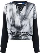 No Ka' Oi Paint Print Sweatshirt - Blue