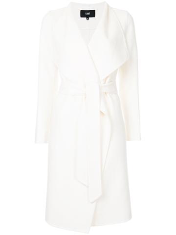 Line The Label Meghan Coat - White